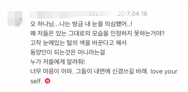 홍인들은 동양인을 따라하는 것을 멈추어라 :( | 인스티즈