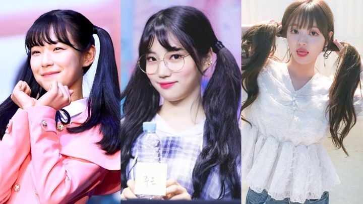 양갈래 트윈테일이 가장 잘 어울리고 예쁜 여자아이돌은? | 인스티즈