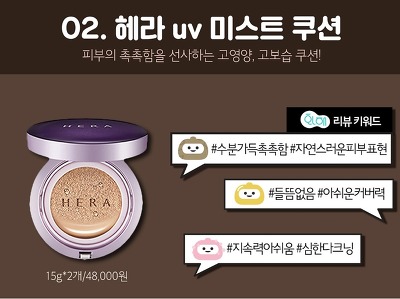 국내 인기 쿠션 BEST템 피부타입별 사용감 | 인스티즈