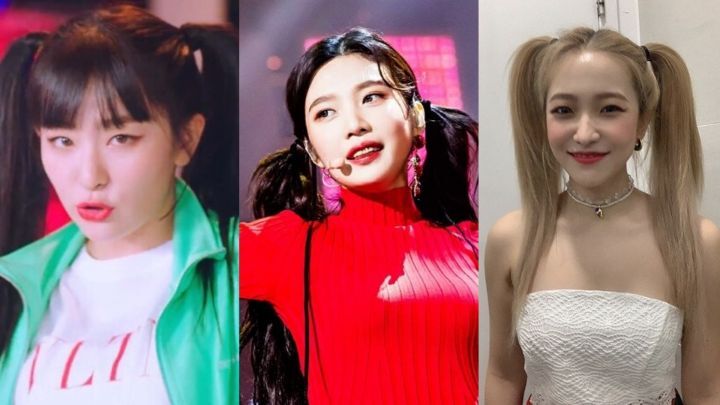 양갈래 트윈테일이 가장 잘 어울리고 예쁜 여자아이돌은? | 인스티즈