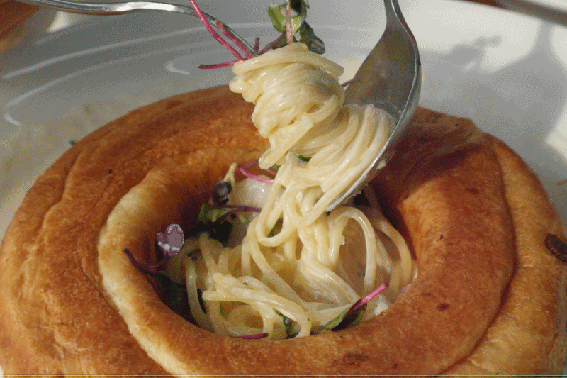 고소하고 맛있는 파스타 움짤 gif | 인스티즈