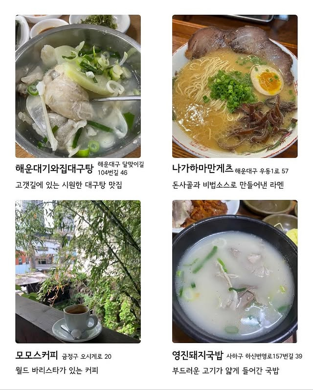 빅데이터 기반 2025 부산 맛집 72 | 인스티즈