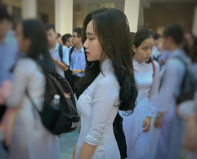 베트남 여고생 교복 아오자이 | 인스티즈