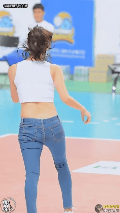 탱크탑입은 치어리더 안지현.gif | 인스티즈