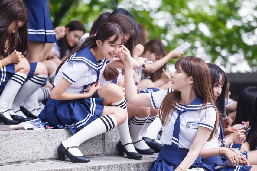 아이돌학교 중딩 백지헌 챙겨주는 이해인.jpg | 인스티즈