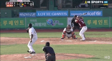 사직구장 아주라 레전드.gif | 인스티즈