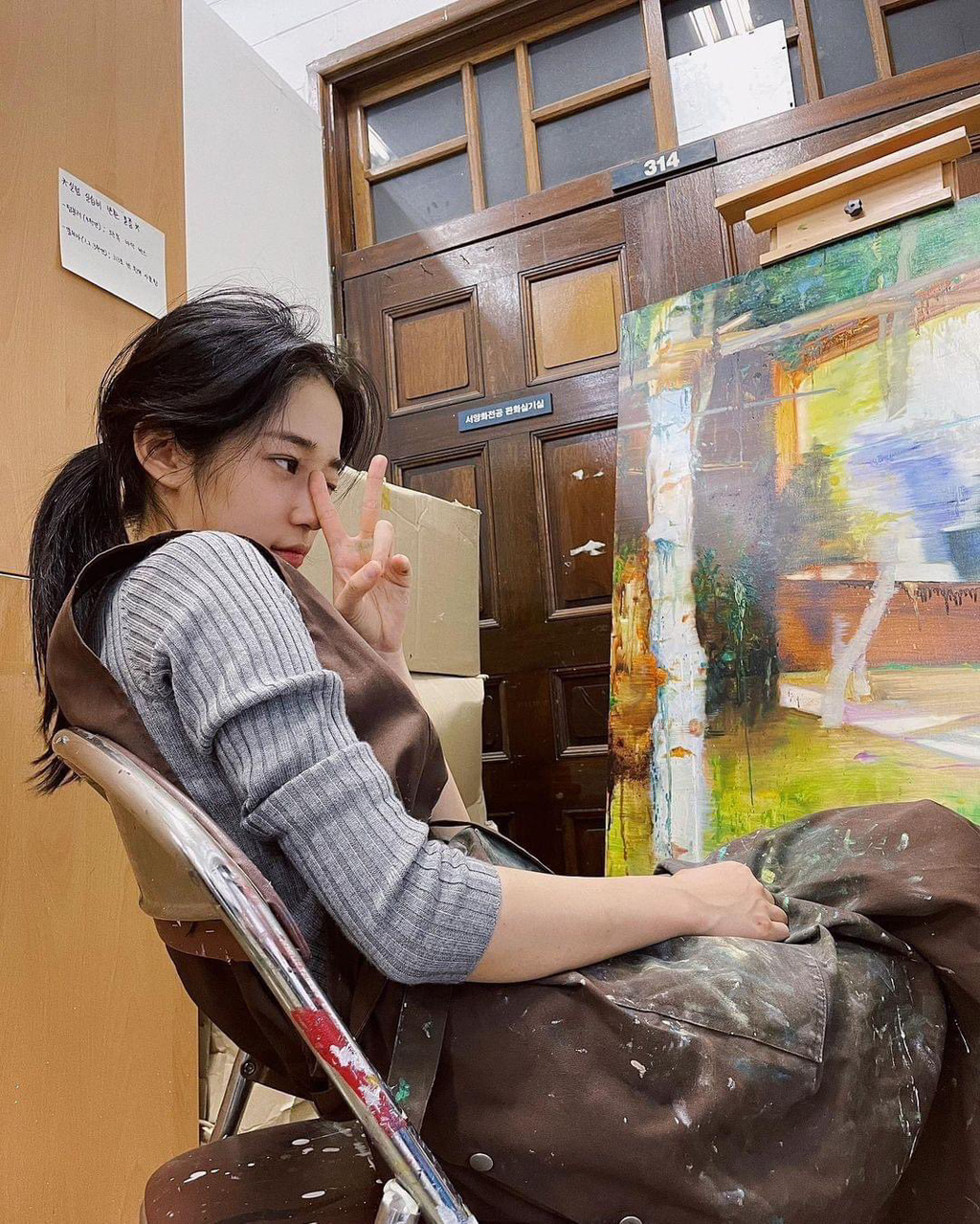 미술 전공한 이 여자들이 너무 멋있음.twt | 인스티즈