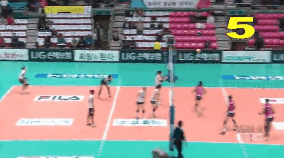 아직도 깨지지 않는 여배 올스타 스파이크 서브 퀸 기록.gif | 인스티즈