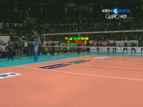 아직도 깨지지 않는 여배 올스타 스파이크 서브 퀸 기록.gif | 인스티즈