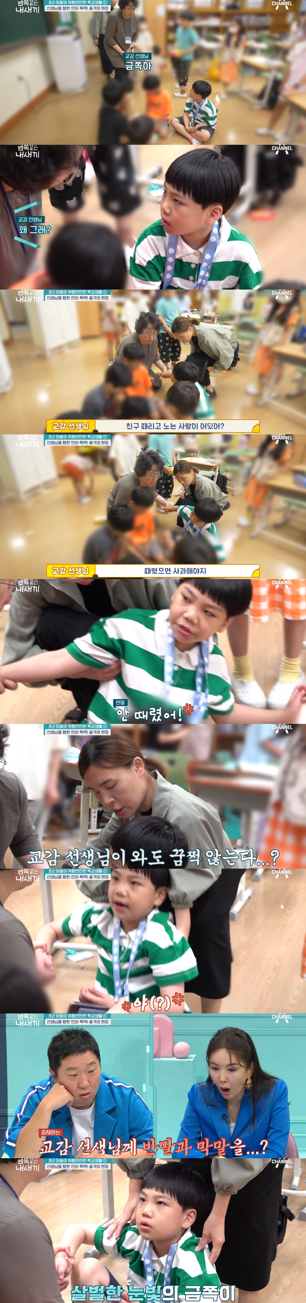 교감선생님까지 힘들어서 눈물흘린 역대급 오늘자 금쪽같은내새끼.jpg | 인스티즈