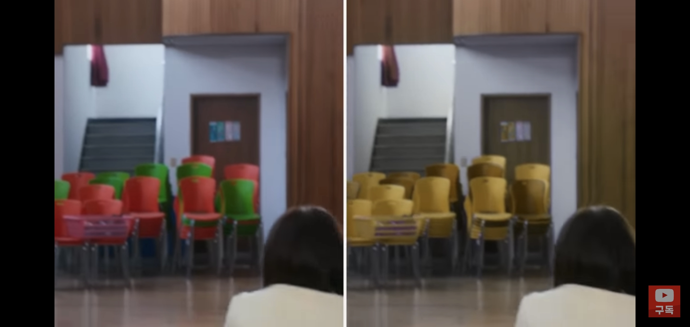 소름돋는 전재준의 적녹색약 시야로 편집된 더글로리.jpg | 인스티즈