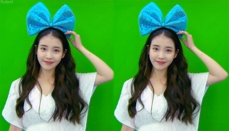 아이유 앞머리 유무.jpgif | 인스티즈
