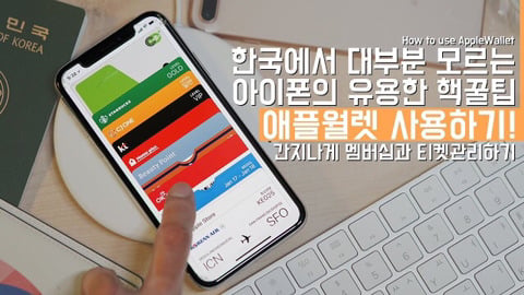 한국에서 대부분 모르는 아이폰의 유용한 꿀팁 애플월렛 사용하기 | 인스티즈