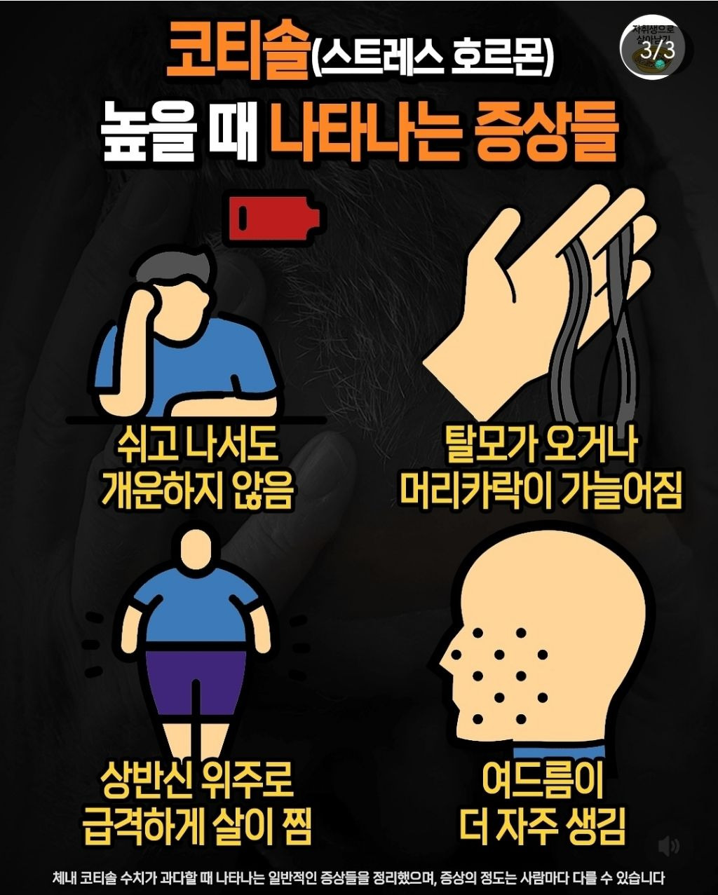 스트레스 호르몬 높을때 나타나는 현상들 | 인스티즈