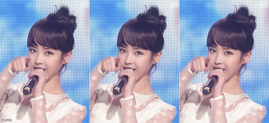 아이유 앞머리 유무.jpgif | 인스티즈