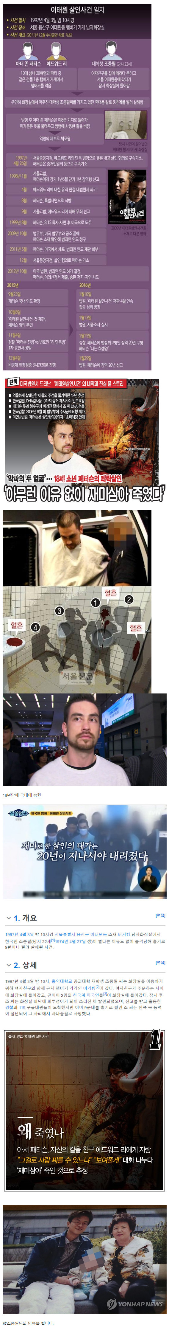 1997년 어느 미국인이 재미로 한국인을 찔러 죽인 이태원 살인 사건.jpg | 인스티즈