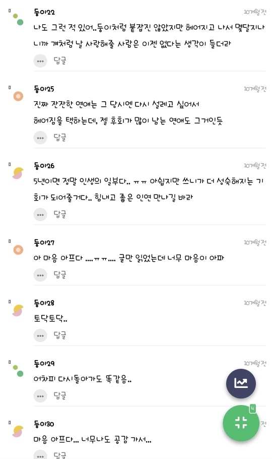잔잔한 연애 깨트린거 진짜 후회된다 | 인스티즈