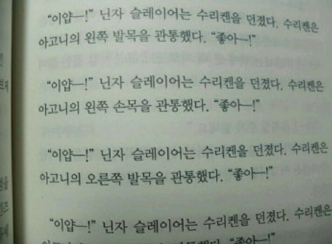 라노벨 최고의 전투묘사 | 인스티즈