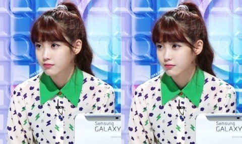 아이유 앞머리 유무.jpgif | 인스티즈
