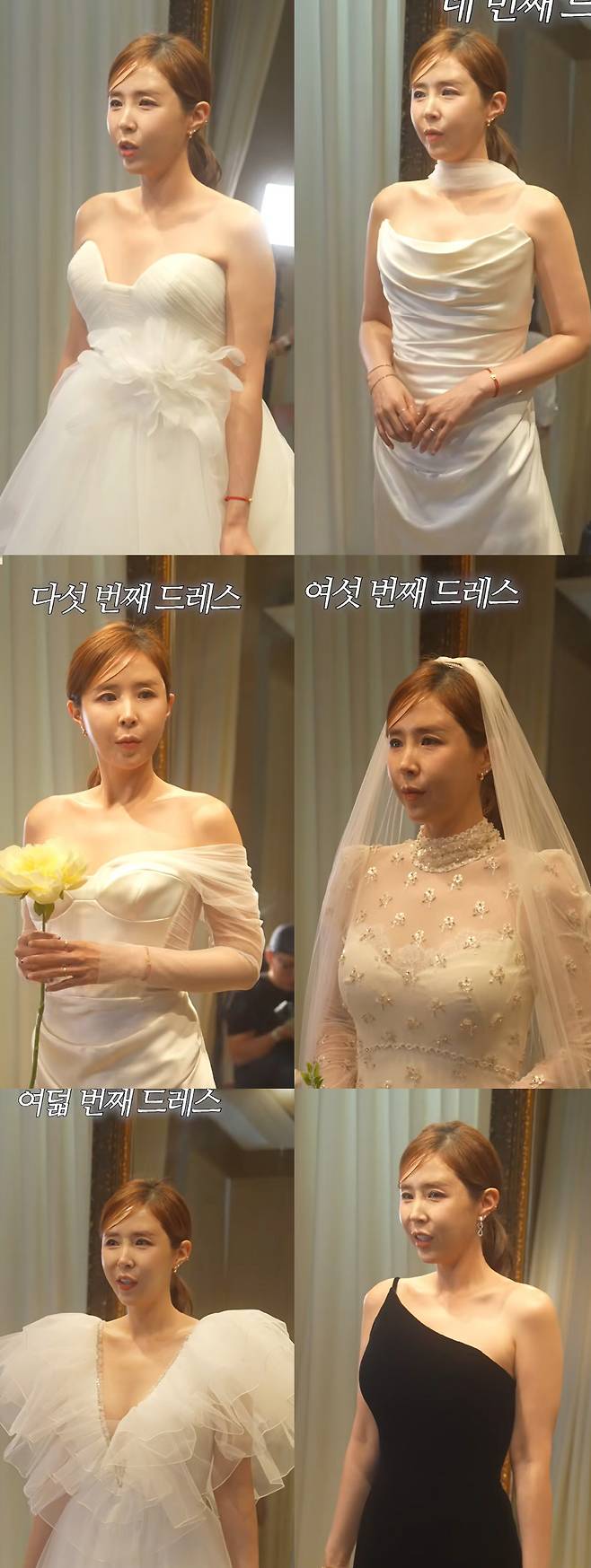 '5월 결혼' 신지, '뼈말라' 변신 후 웨딩드레스 피팅..."어떤게 예쁜가요?" | 인스티즈