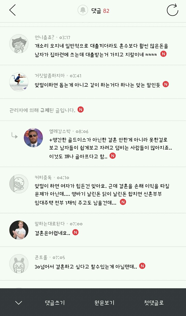 결혼은 여자에게 손해라는 글을 본 한국 남자들 반응.jpg | 인스티즈