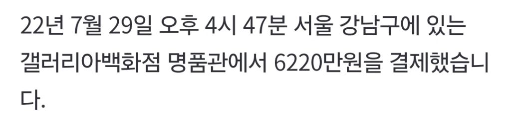 '김건희 목걸이' 6220만원 영수증 나왔다…전액 상품권 결제 | 인스티즈