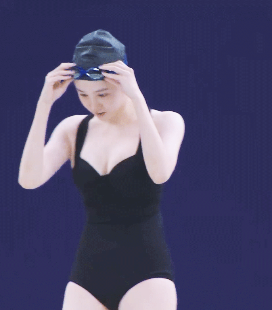 중국 아육대 수영 우승자 몸매 ... GIF | 인스티즈