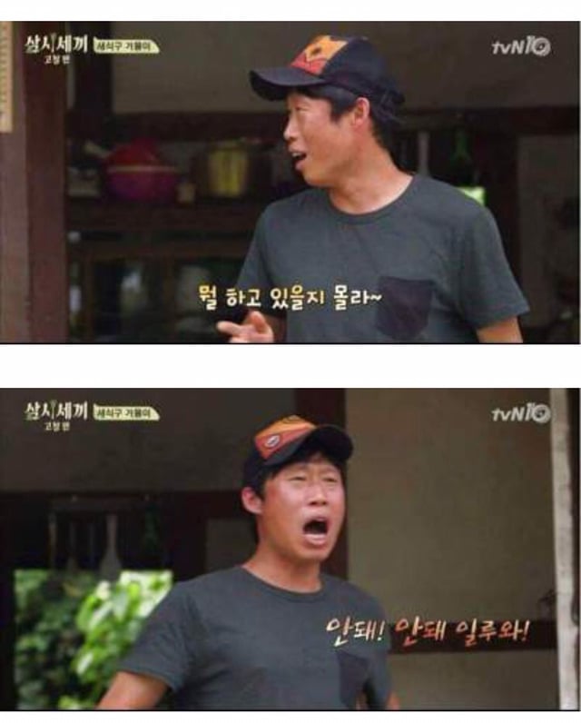 유해진이 없어진 개를 찾는 방법(feat. 삼시세끼 겨울이) | 인스티즈