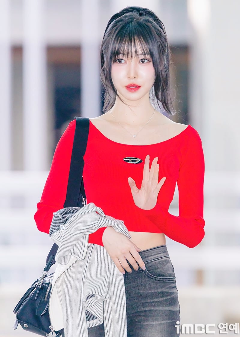 오늘자 유주 출국사진 | 인스티즈
