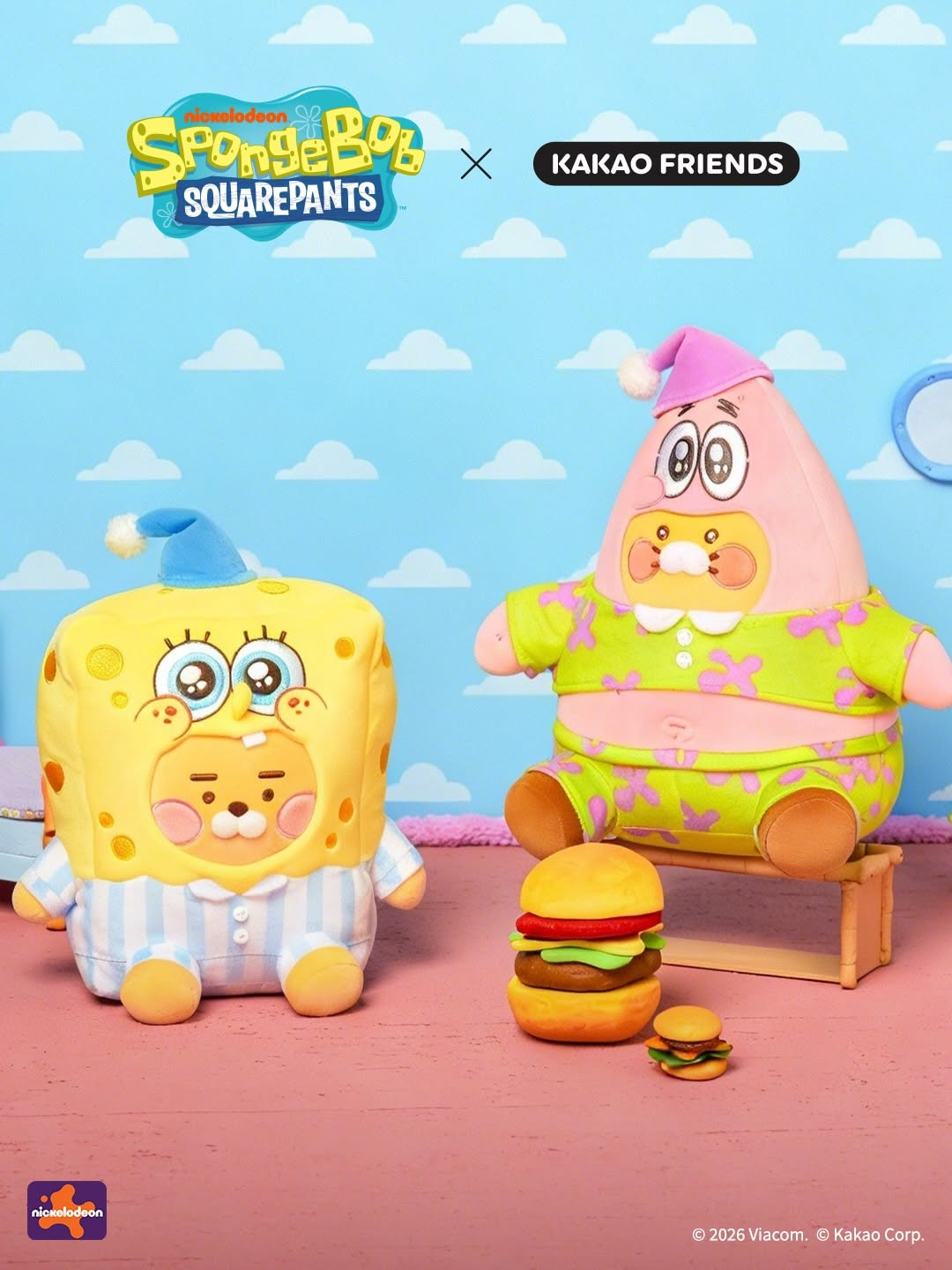 카카오프렌즈 X 스폰지밥 콜라보 베이비 인형 출시 | 인스티즈