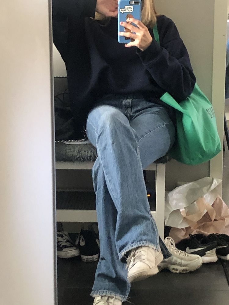 청바지에 흰 신발 봄 그 잡채 | 인스티즈