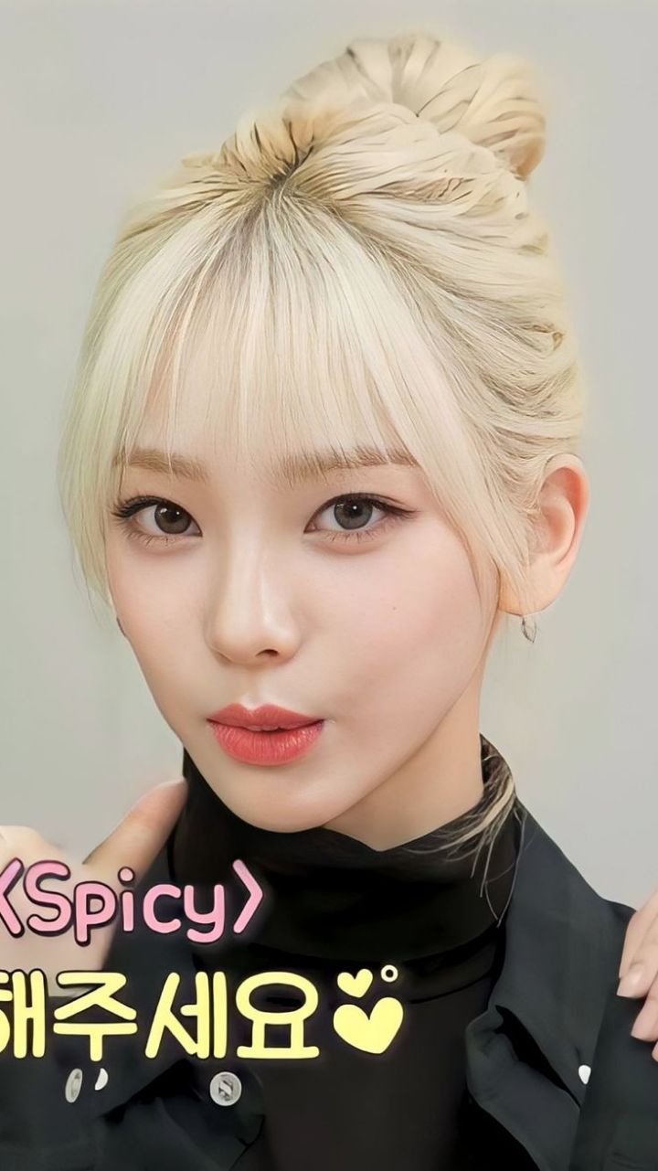 드디어(?) 만난 미친 비주얼 에스파 카리나 아이들 미연 .gif | 인스티즈