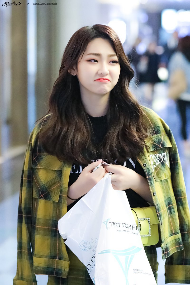 출국하는 구구단 미나.jpg | 인스티즈