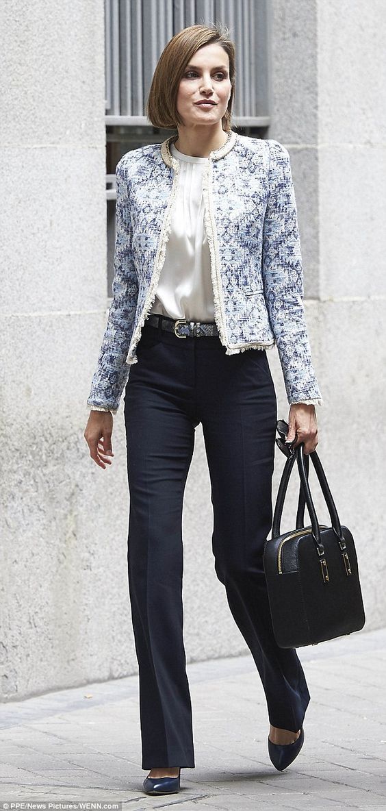 어른여자미+부내 뿜뿜하는 스페인 왕비 Leticia Ortiz 스타일 | 인스티즈