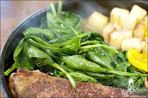 스테이크에 곁들일 가니쉬를 딱 세개만 고를 수 있다면? | 인스티즈