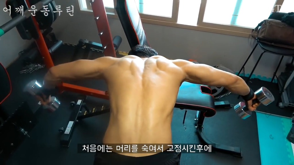 어떤 직장인 운동 유튜버의 어깨운동 방법 ㅎㄷㄷ;;.JPG | 인스티즈