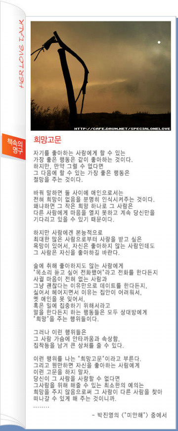 그동안 야금야금 모아온 시(詩), 글귀, 문장들 | 인스티즈