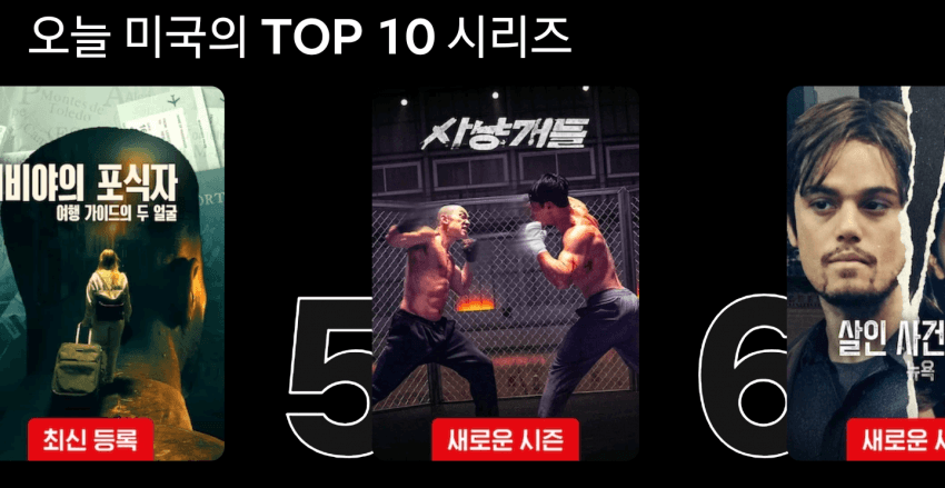 미국 넷플릭스 5위 진입한 한국 드라마.jpg | 인스티즈