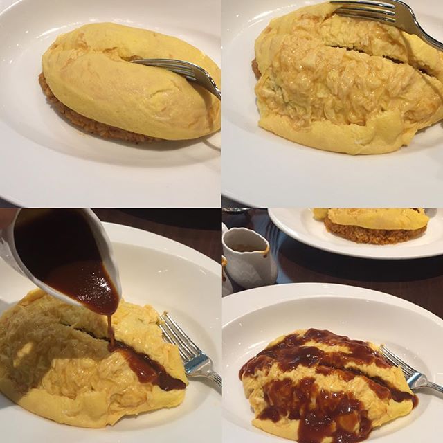 런치의 여왕 오므라이스.gif | 인스티즈