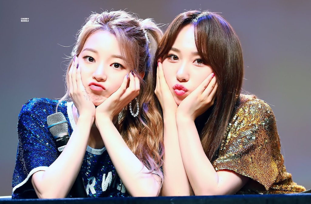 [로켓펀치] 쥬리에게 들이대는 연희.gif | 인스티즈