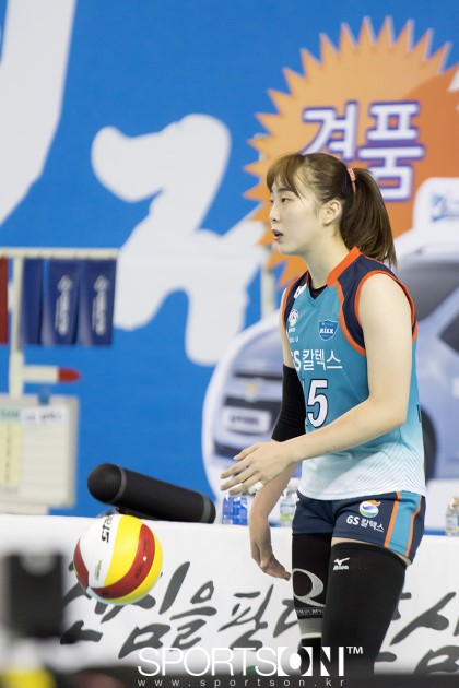 GS칼텍스 레프트 시절 황민경 | 인스티즈