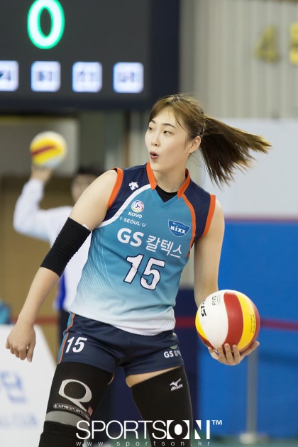 GS칼텍스 레프트 시절 황민경 | 인스티즈