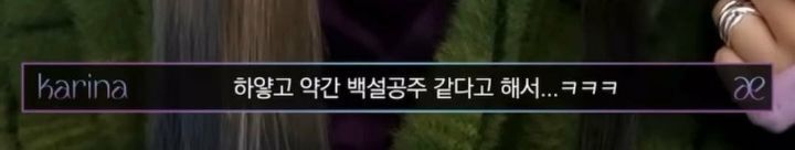 에스파 윈터 원래 지으려고 했던 예명 | 인스티즈