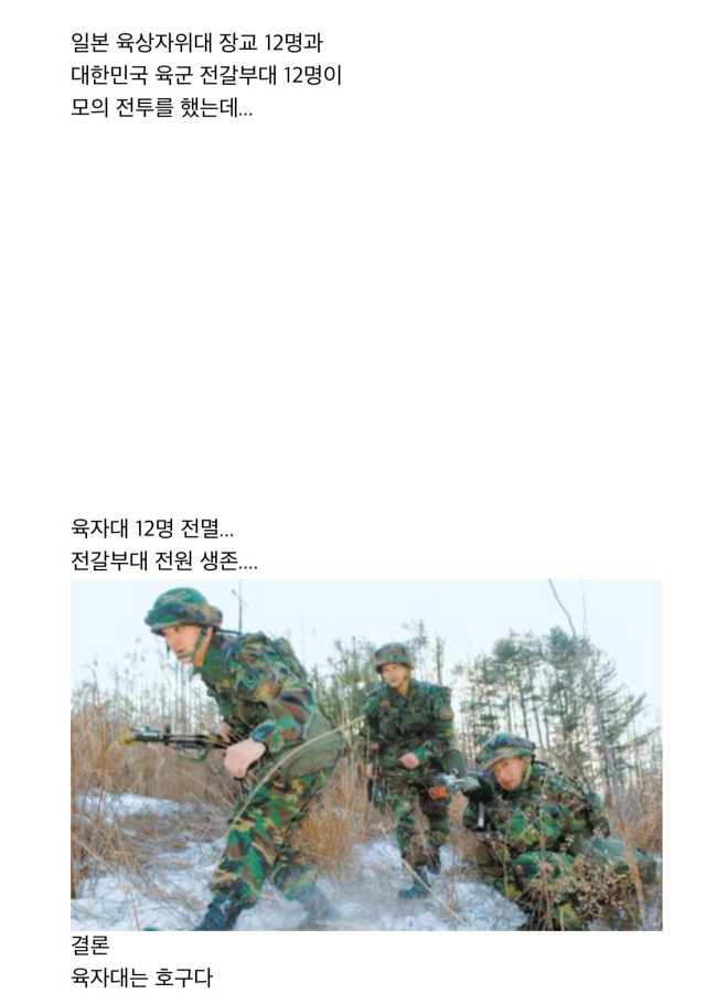 육군중 전투력 최강으로 불리는 부대중 하나 | 인스티즈