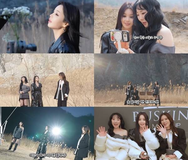 남규리, 씨야 완전체 뮤비 현장 '뭉클'…"앞으로 계속될 여정" | 인스티즈