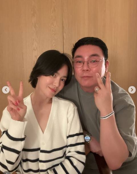 송혜교, 직접 차린 남사친 생일상.."우리 평생 행복하자" | 인스티즈