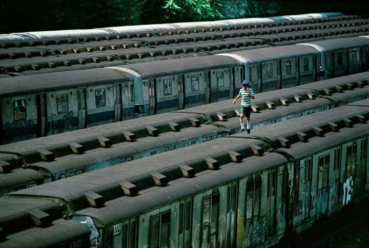 1980년대 뉴욕 지하철 사진 | 인스티즈
