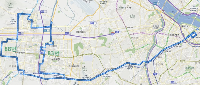  정말로 늦게까지 운행하는 수도권 버스들 | 인스티즈