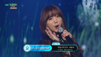 160520 뮤직뱅크 러블리즈 - Destiny.gif | 인스티즈