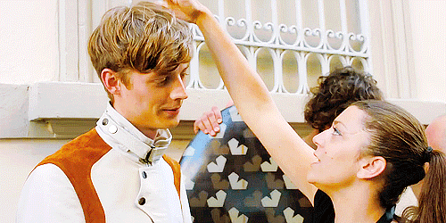  외국 남자모델들 백스테이지 모습.gif | 인스티즈